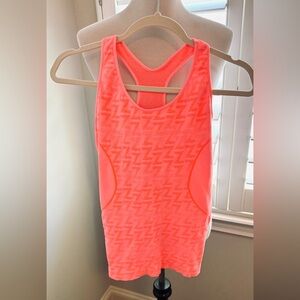 NWT Zelle Peach Racerback Workout Top